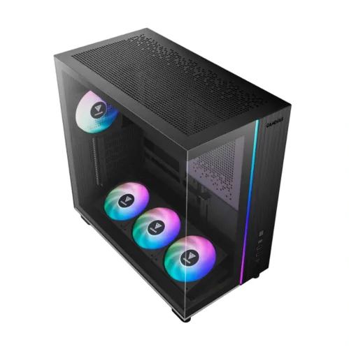 Case GAMDIAS ATLAS M4 CAATLASM4BLGA – Mid-Tower, Black